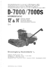 Thumbnail Dronningbord D7000 D7000S Parts Catalog Manual Combine