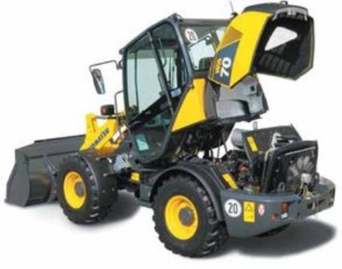 Product picture Komatsu Parts Book  WA70-60 Loader